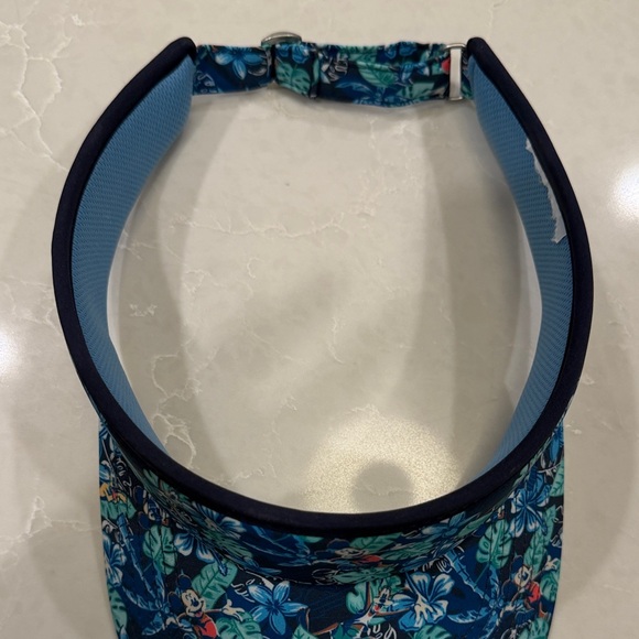 Floral Blue Visor with Disney Print - Picture 6 of 6
